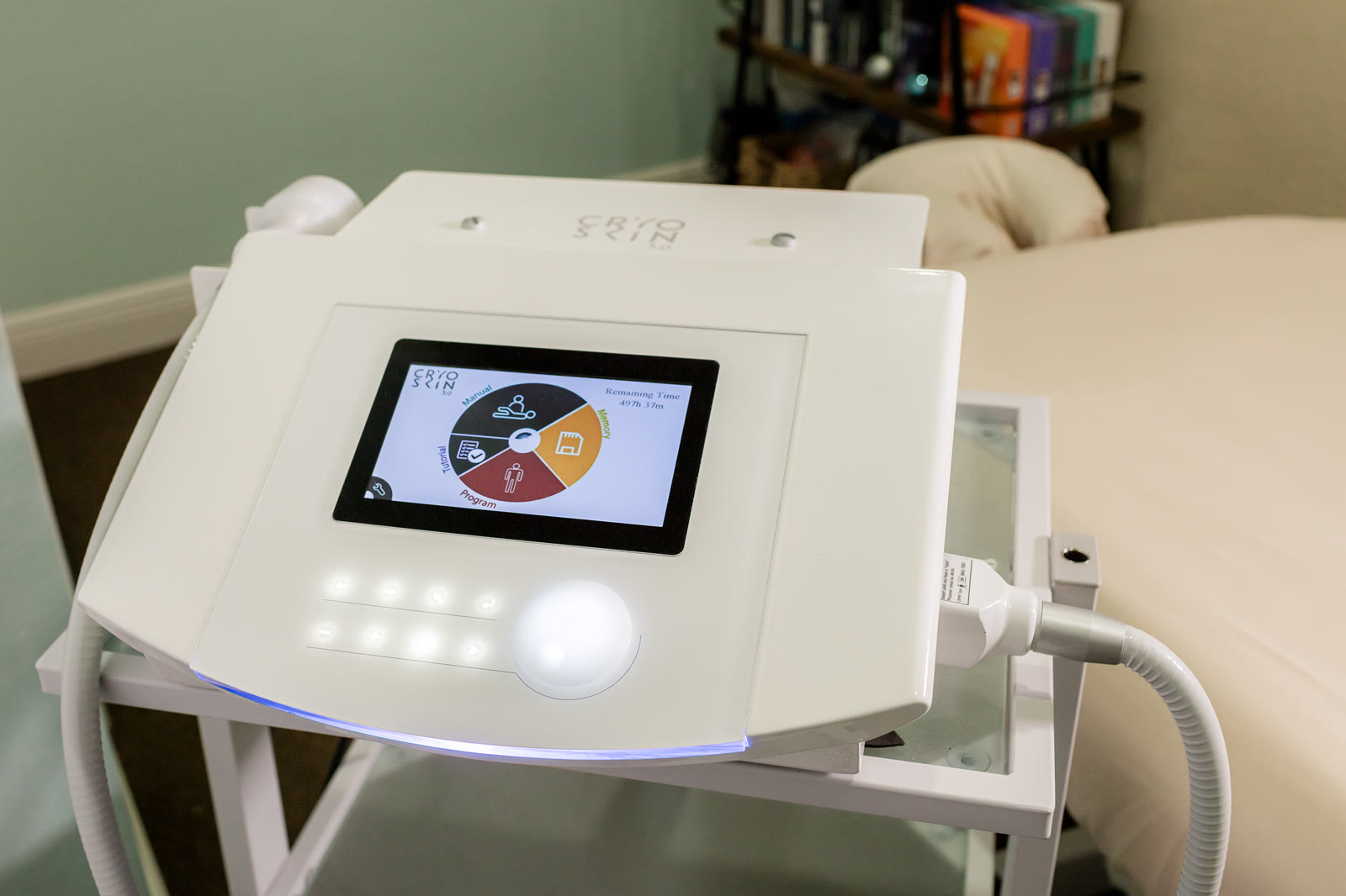 The CryoSkin cryotherapy machine
